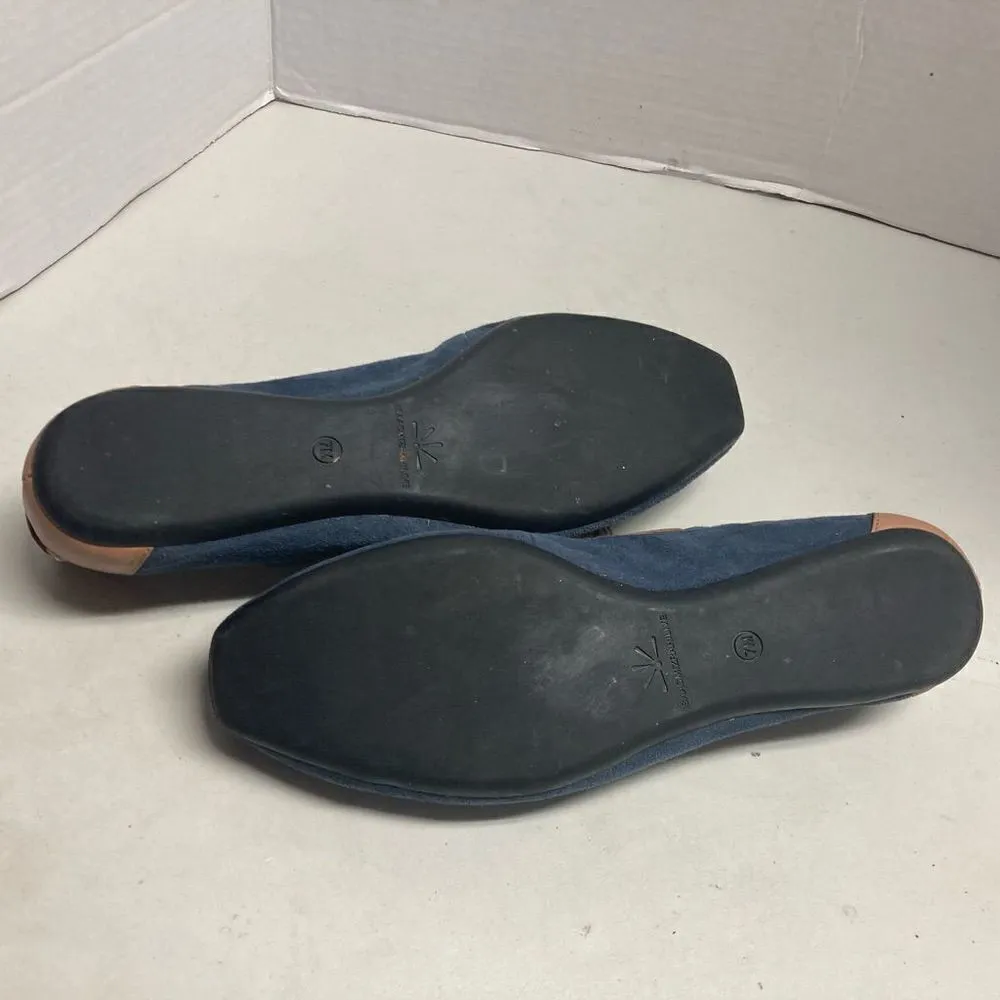 ISAAC MIZRAHI‎ LIVE! Women’s shoes Size 7M, Blue & Tan - Image 7