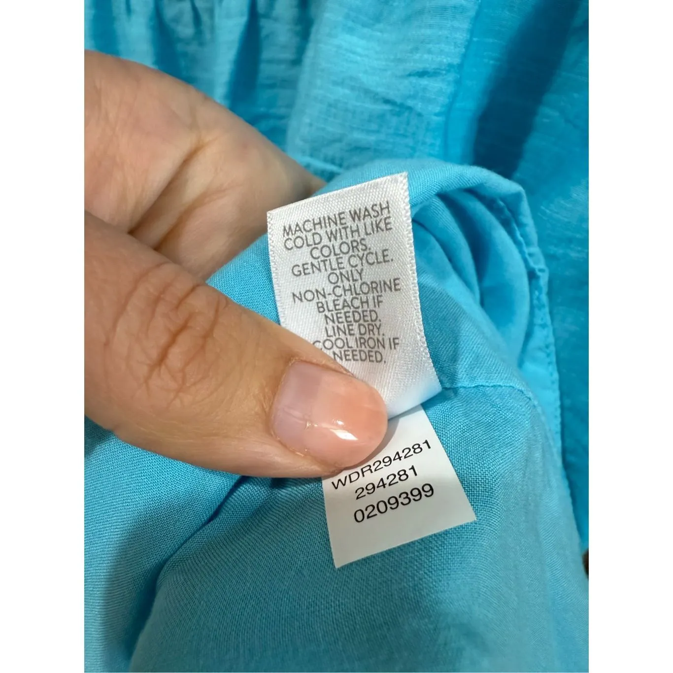 J. Jill Color Block Tier Maxi Tank Dress Blue Green Rayon Pockets Sz 2X - Image 6