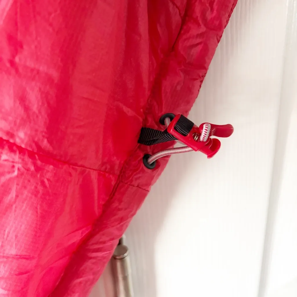 Mountain HardWear Quilted Down Puffer Jacket Pink Packable Size Large - Image 7