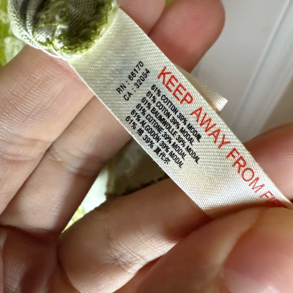 New NWOT Anthropologie Daily Practice Fit & Flare Dress Size Small Green - Image 2