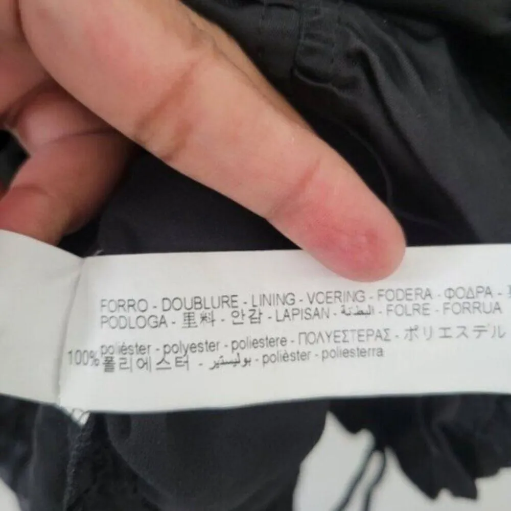 ZARA Limited Edition Long Sleeve Satin Ruched Mini Dress Size M new with tags - Image 10