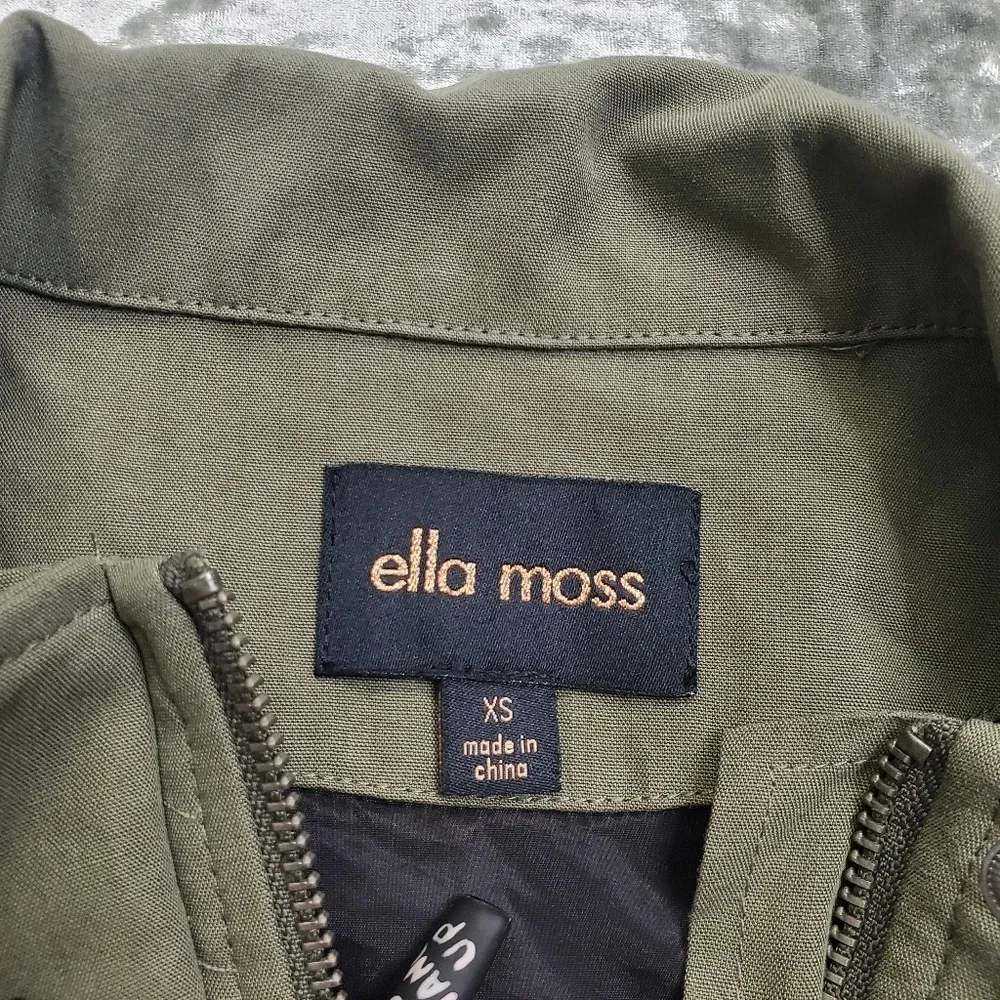 Ella Moss Minka Jacket in Olive - Image 3