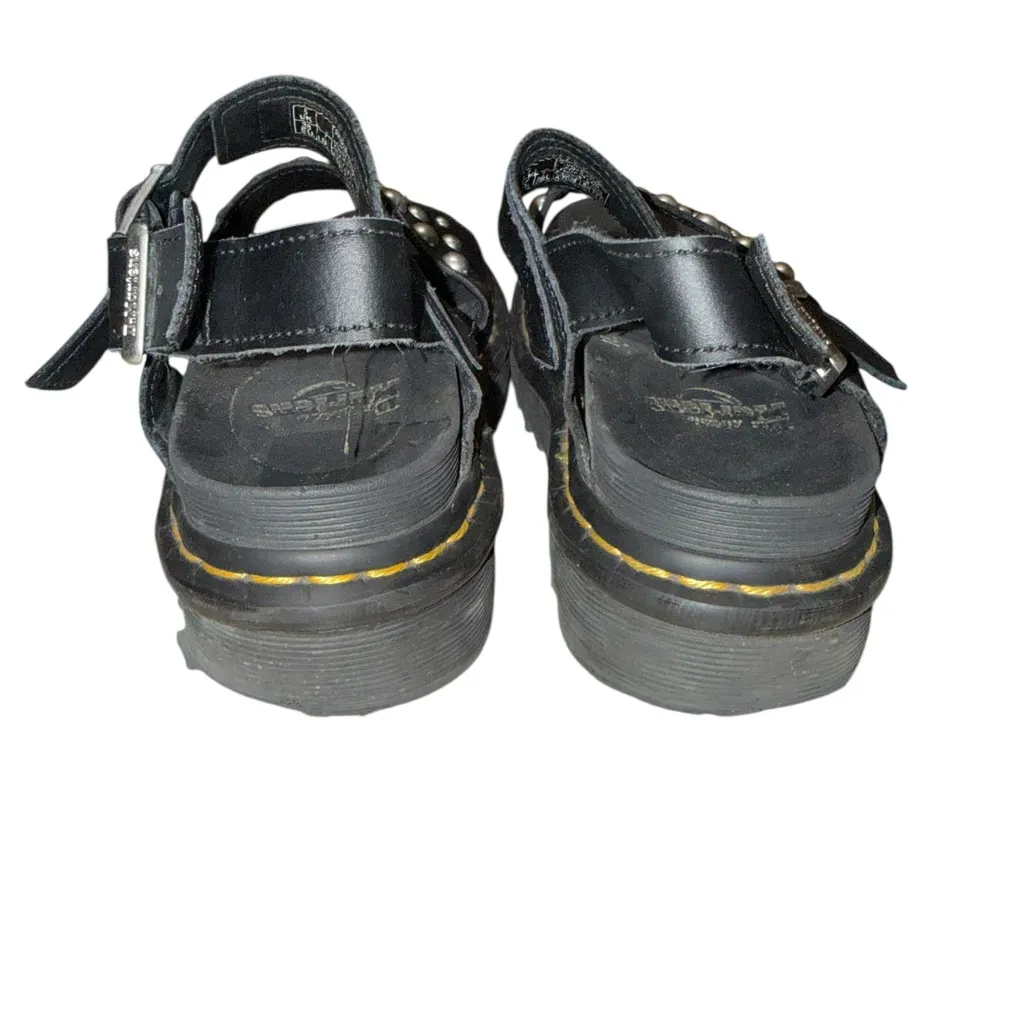 Dr. Martens Voss Stud Leather Sandals – Size 7 - Image 7
