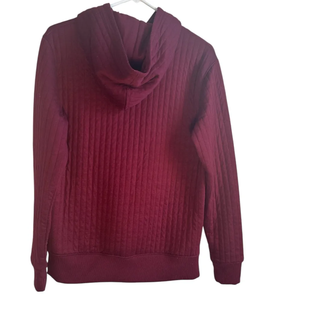 Goodfellow & Co Maroon Hooded Sweater - Image 4