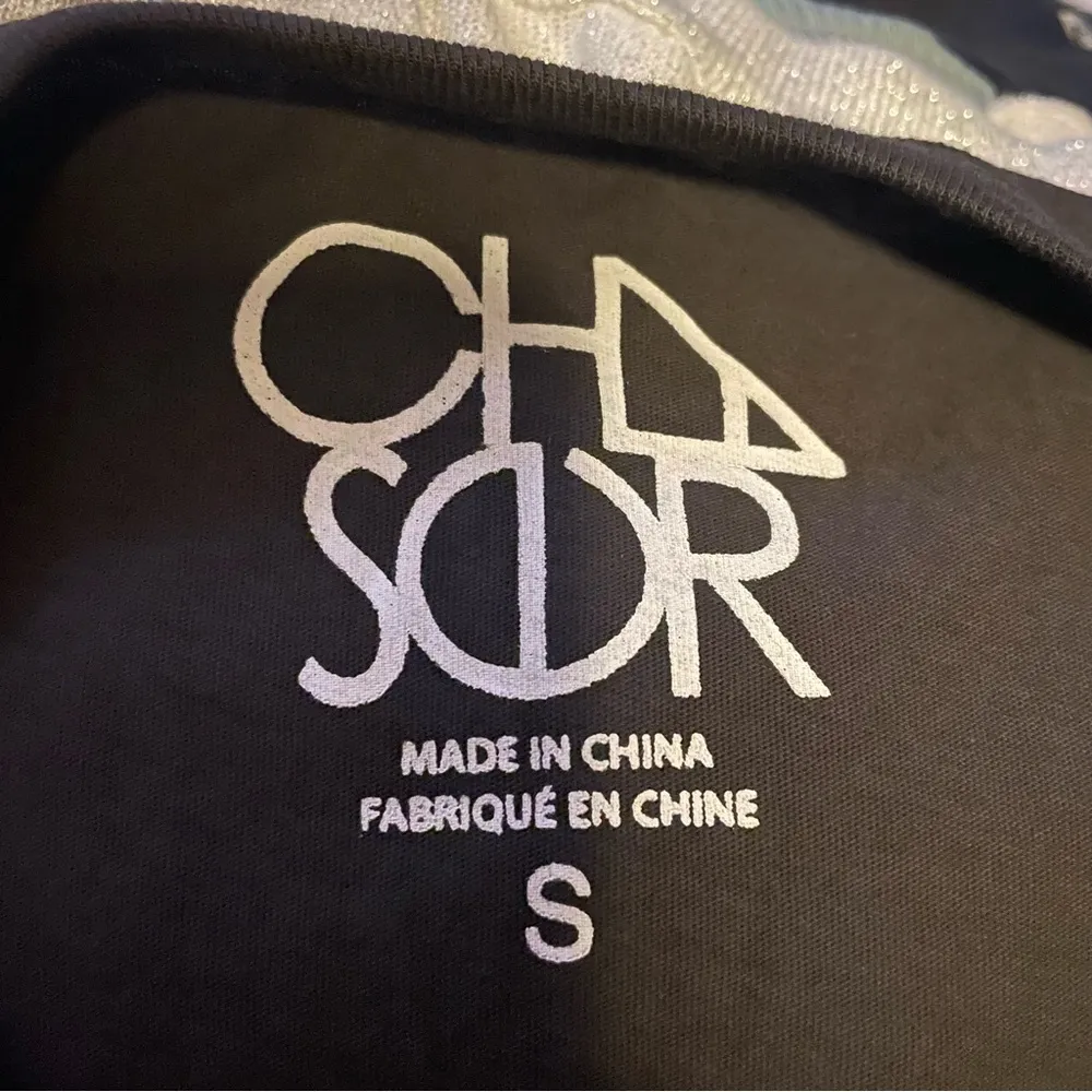 NWT Chaser Womens T Tee Shirt Vintage Black Lone Wolf Short Sleeve Size Small - Image 7