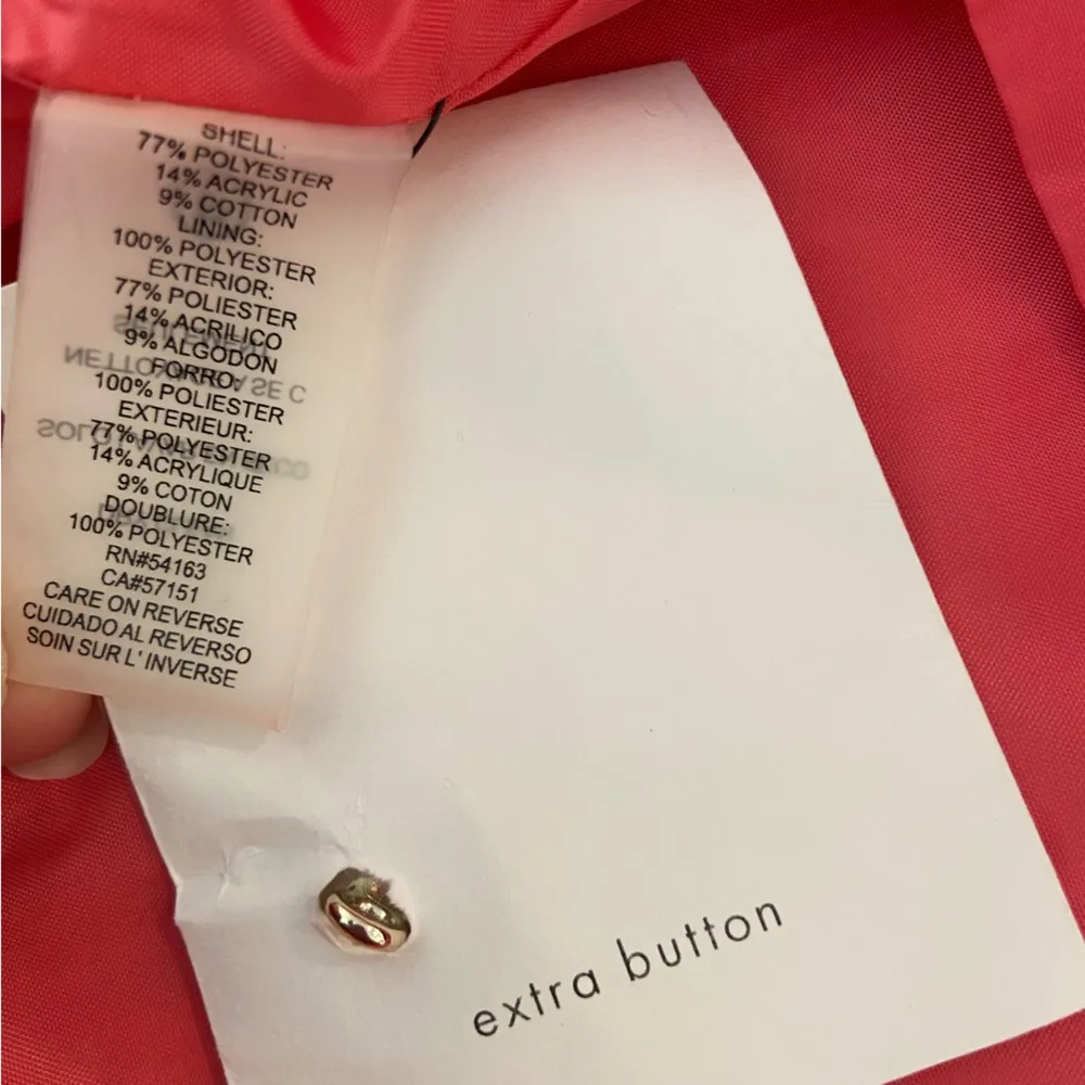 Karl Lagerfeld Paris Pink Magenta Tweed Boucle Shift Jackie-O Dress Size 8 NWOT - Image 10