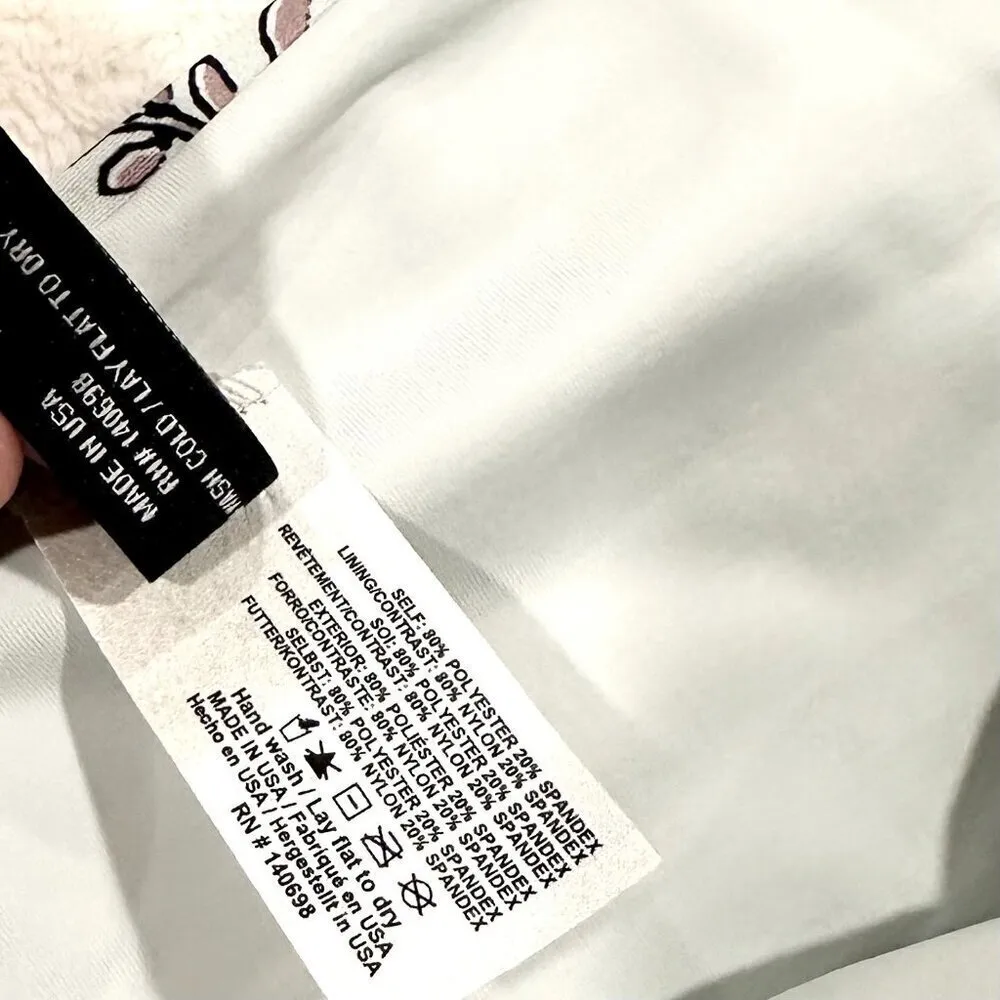 NWT Tavik Ali Moderate Swim Bottom in Light Blue Wild Flower Print - Image 4