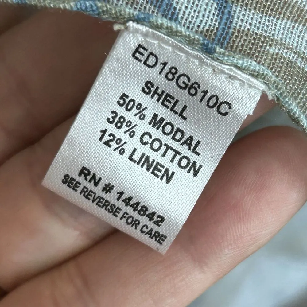 Anthropologie Aratta Silent Journey Boho Hippie Floral Kimono Duster Coverup OS - Image 6