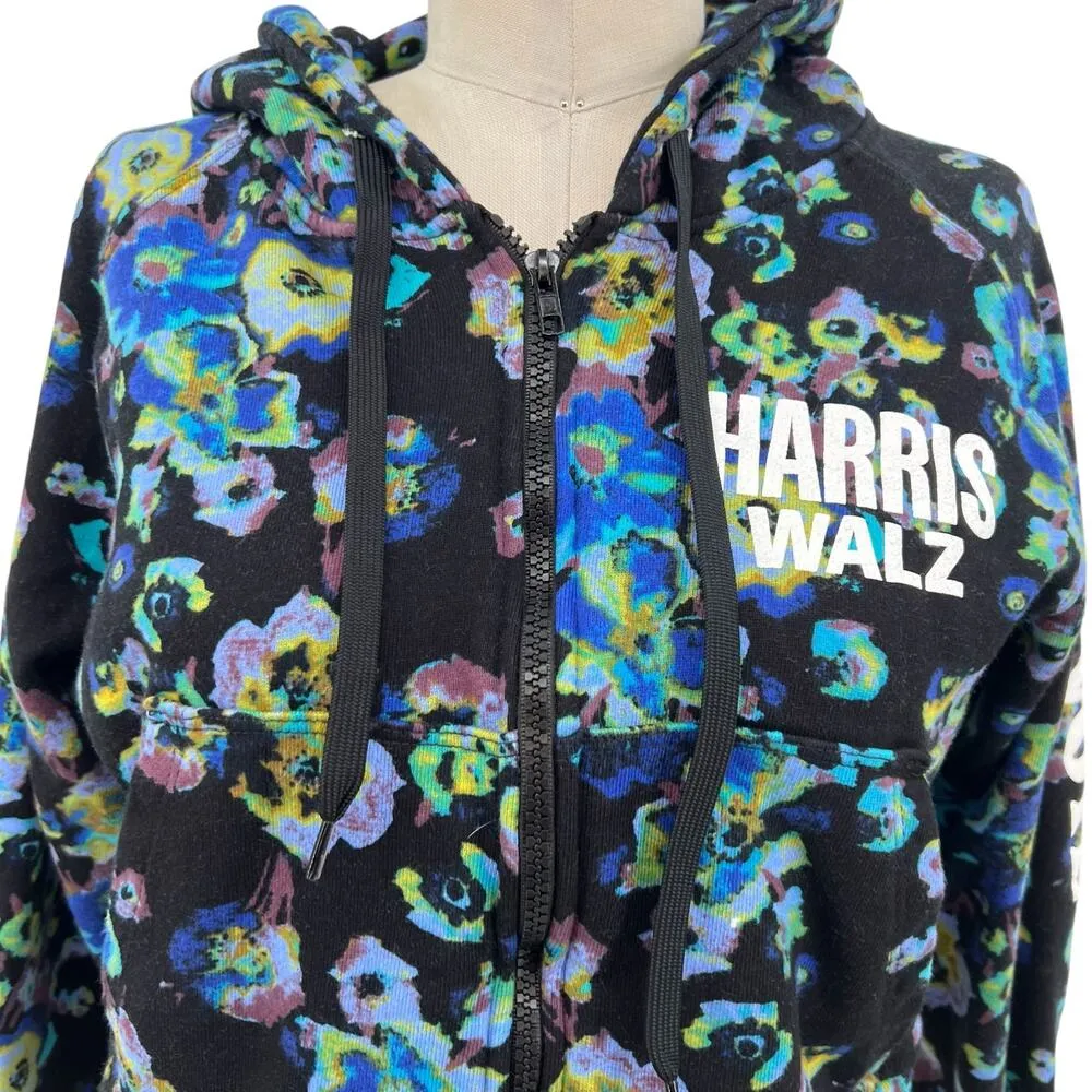 Designers for Democracy by Ulla Johnson Zip Up Hoodie Harris Walz Size Small - Image 3