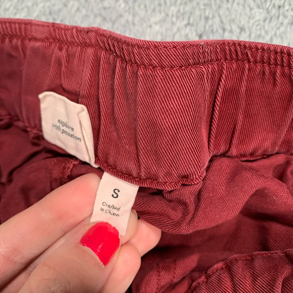 Tentree  Women's Red Pants - Image 9