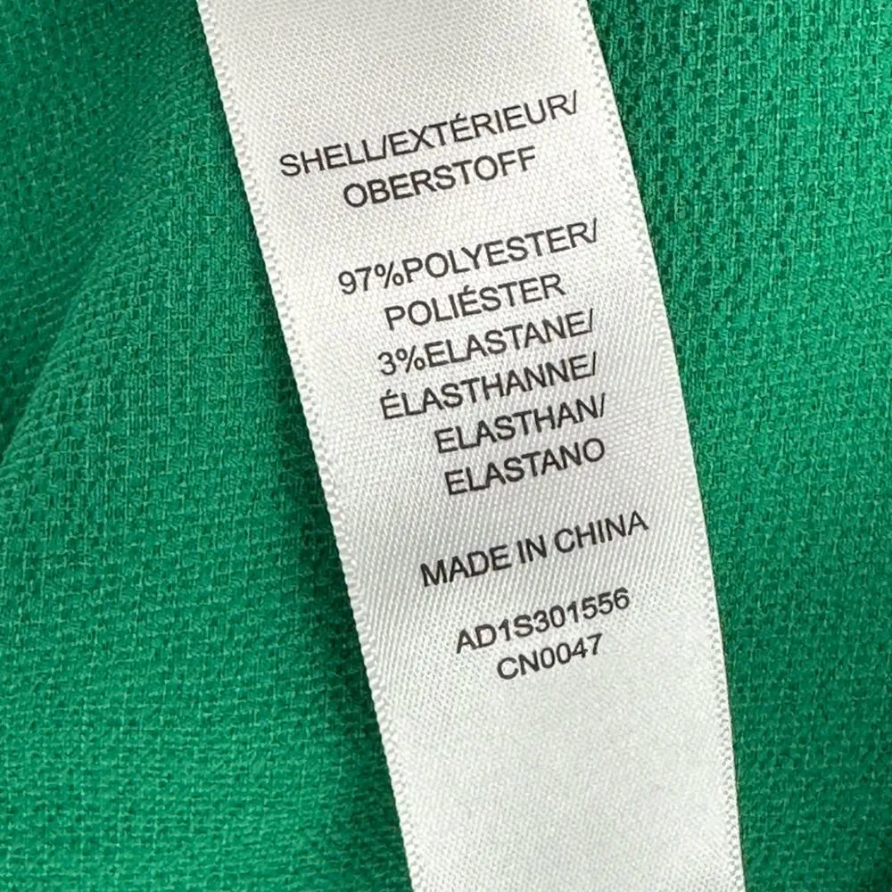 Adrianna Papell | Small | Kelly Green V-Neck Cap Sleeve Split Hem Blouse Tunic - Image 6