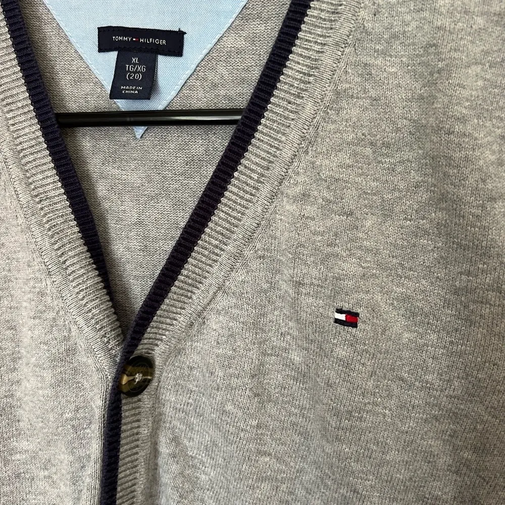 Tommy Hilfiger Sweatervest Cotton XL - Image 3