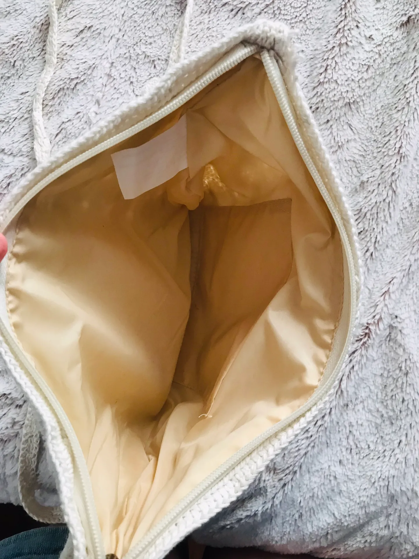 Woven Bohemian Purse Tan - Image 5