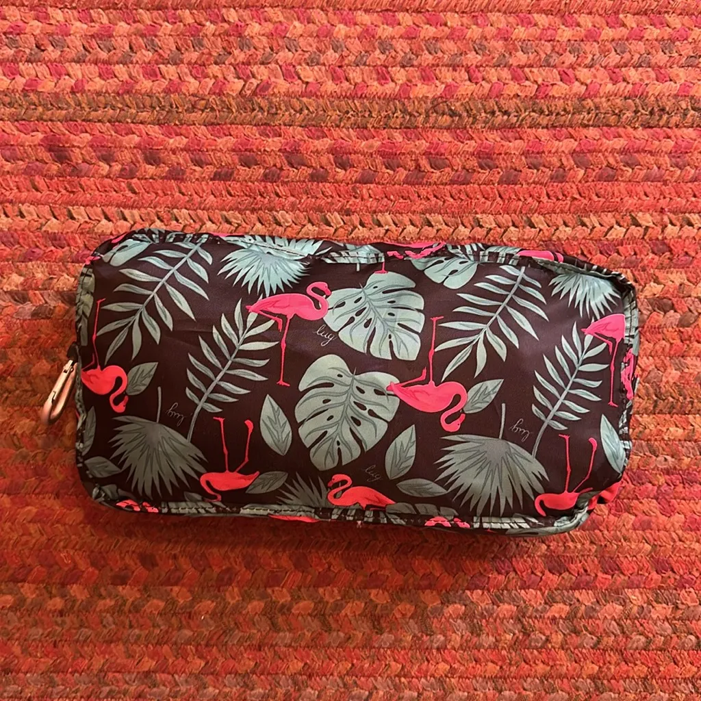 NEW LUG FLAMINGO BLACK PUDDLE JUMPER BACKPACK TRAVEL PACKABLE - Image 8