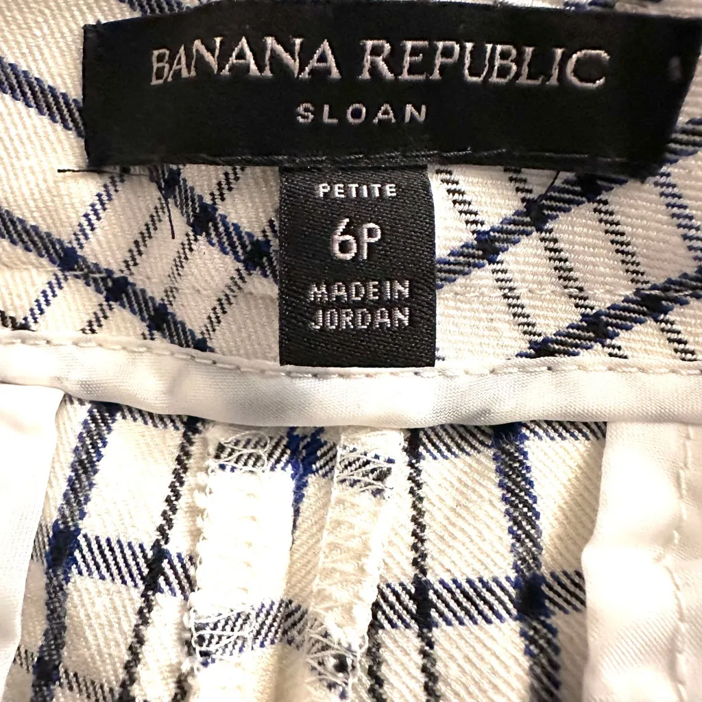 EUC Banana Republic Sloan Windowpane Dress Pants - Image 8