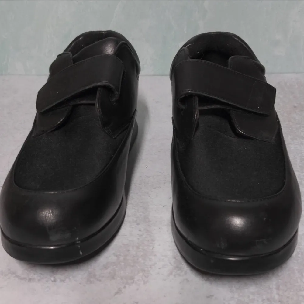 DREW Quest Hook and Loop Adjustable Shoe in Black – Size 10W – EUC - Image 4