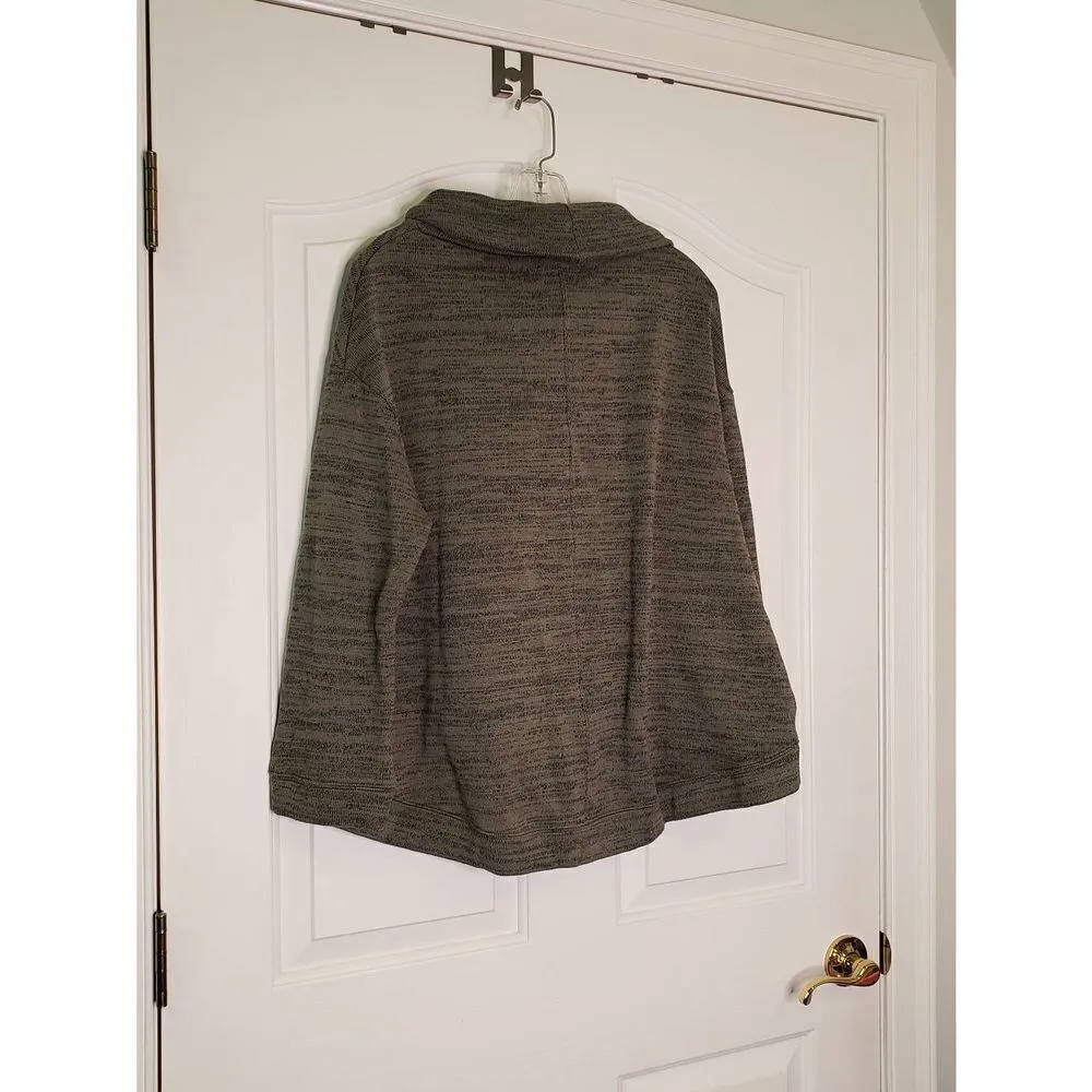 Saturday Sunday Pullover Top Green Size L - Image 5