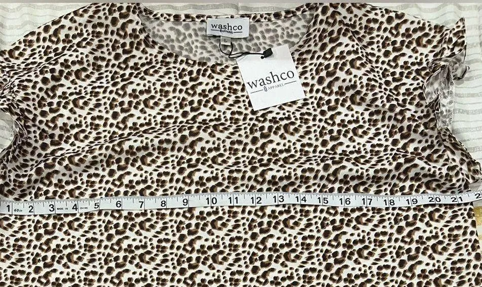 NWT  Apparel animal print top - Image 7