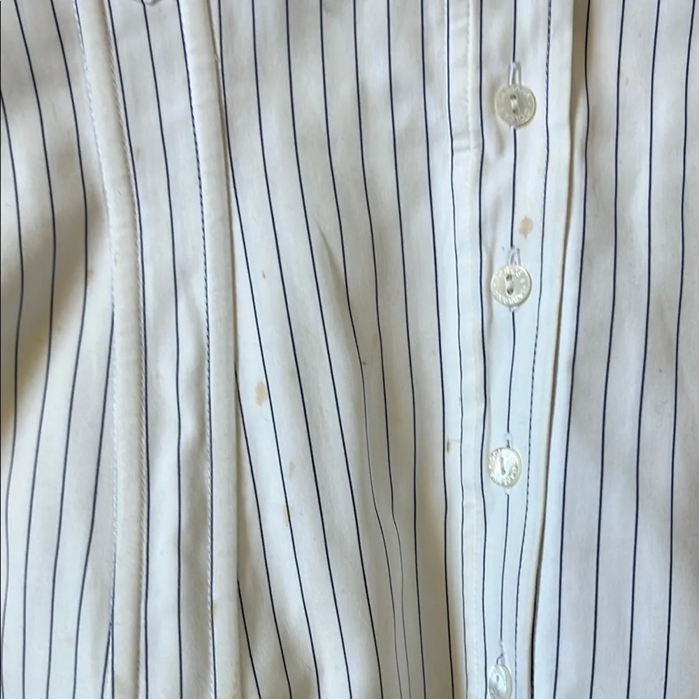 White Ribbed Bustier Camisole Size L - Image 2