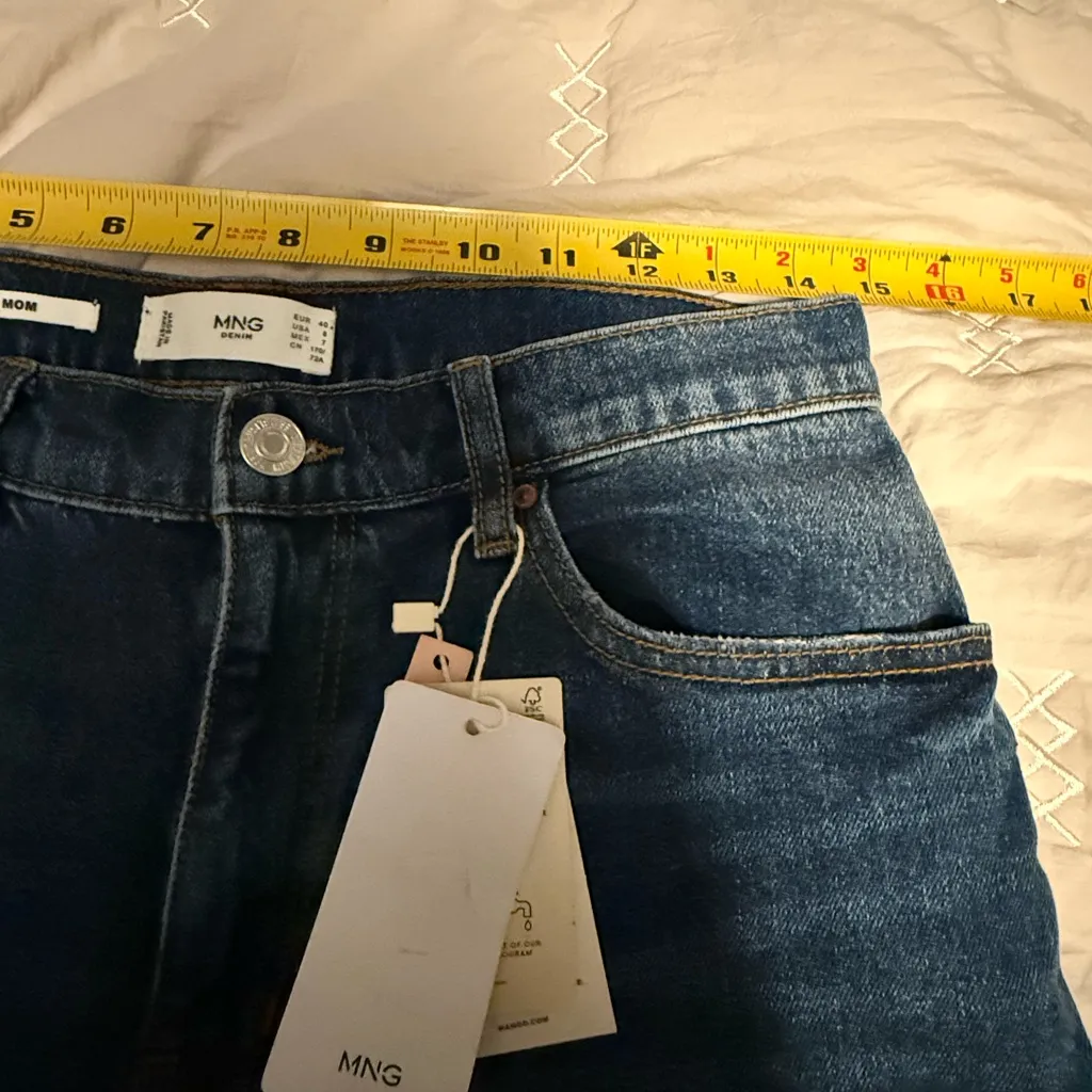 NWT Mango  MOM women’s Jeans size 8 - Image 7
