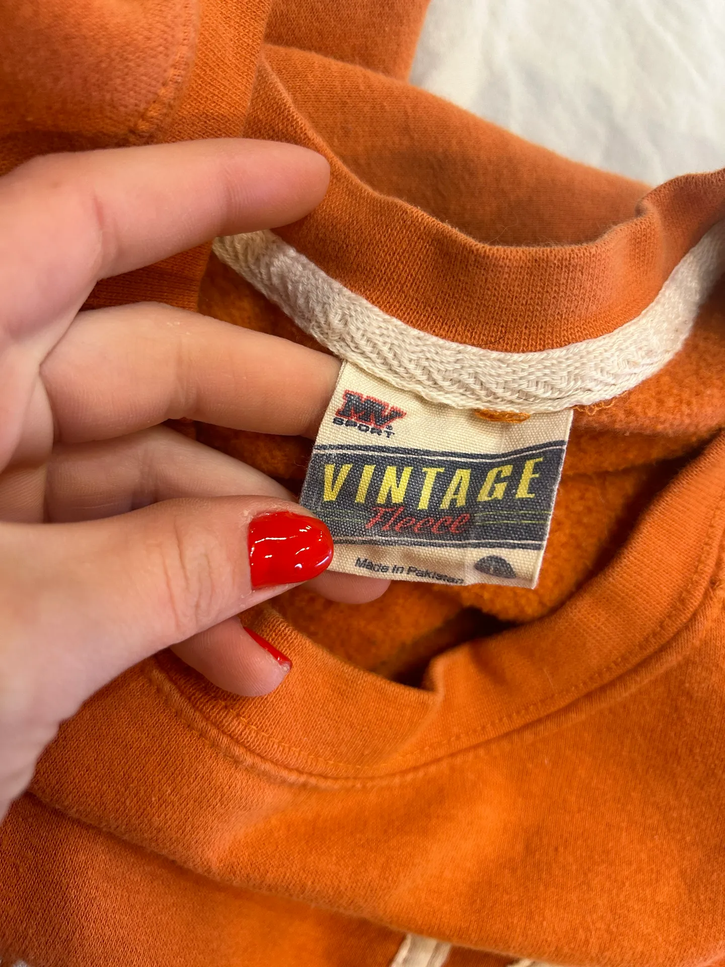 Vintage Estes Park Crewneck Orange Size L - Image 3