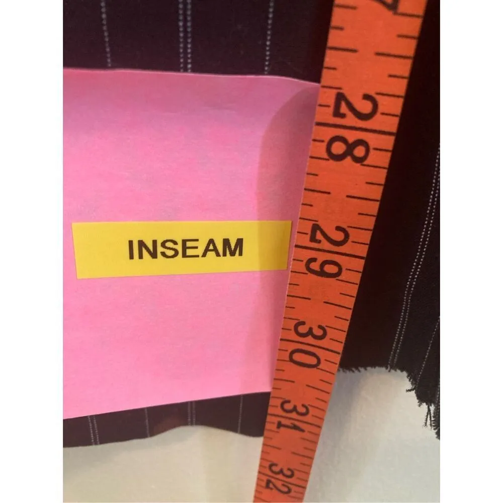 Byerwear Pants Workwear Occupational Formal Dressy Work Preppy Wedding Black Size undefined - Image 10