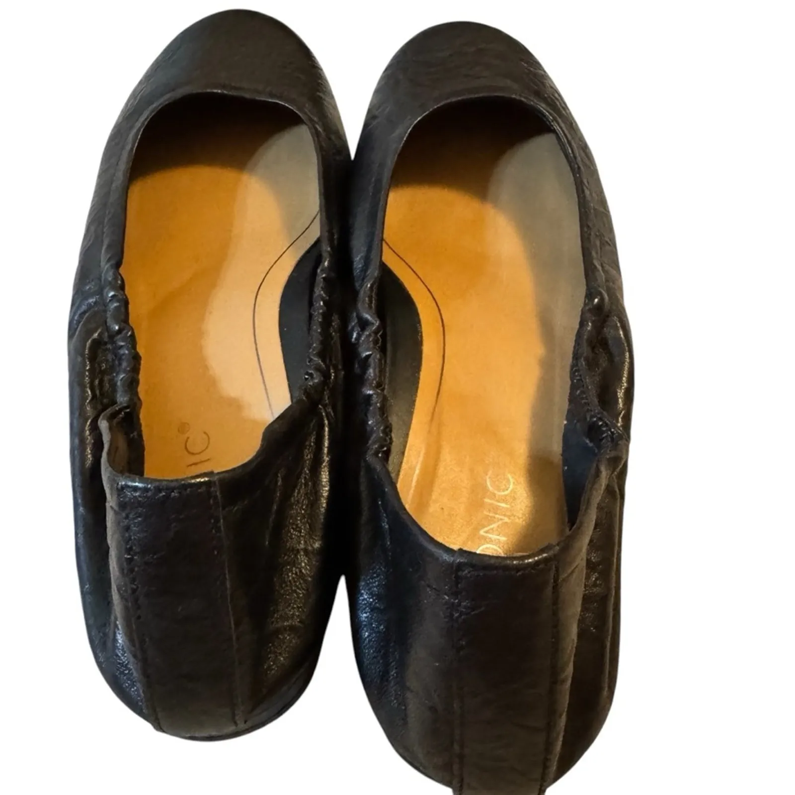 Vionic Women's Alexa Ballet Flat Black Flats in 9.5 - Image 3