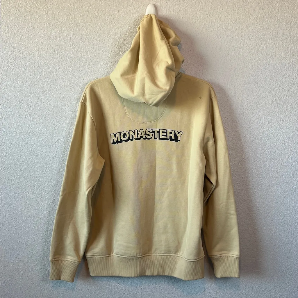 Monastery Couture Mitra Camel Hoodie Size Medium NWT Tan - Image 3