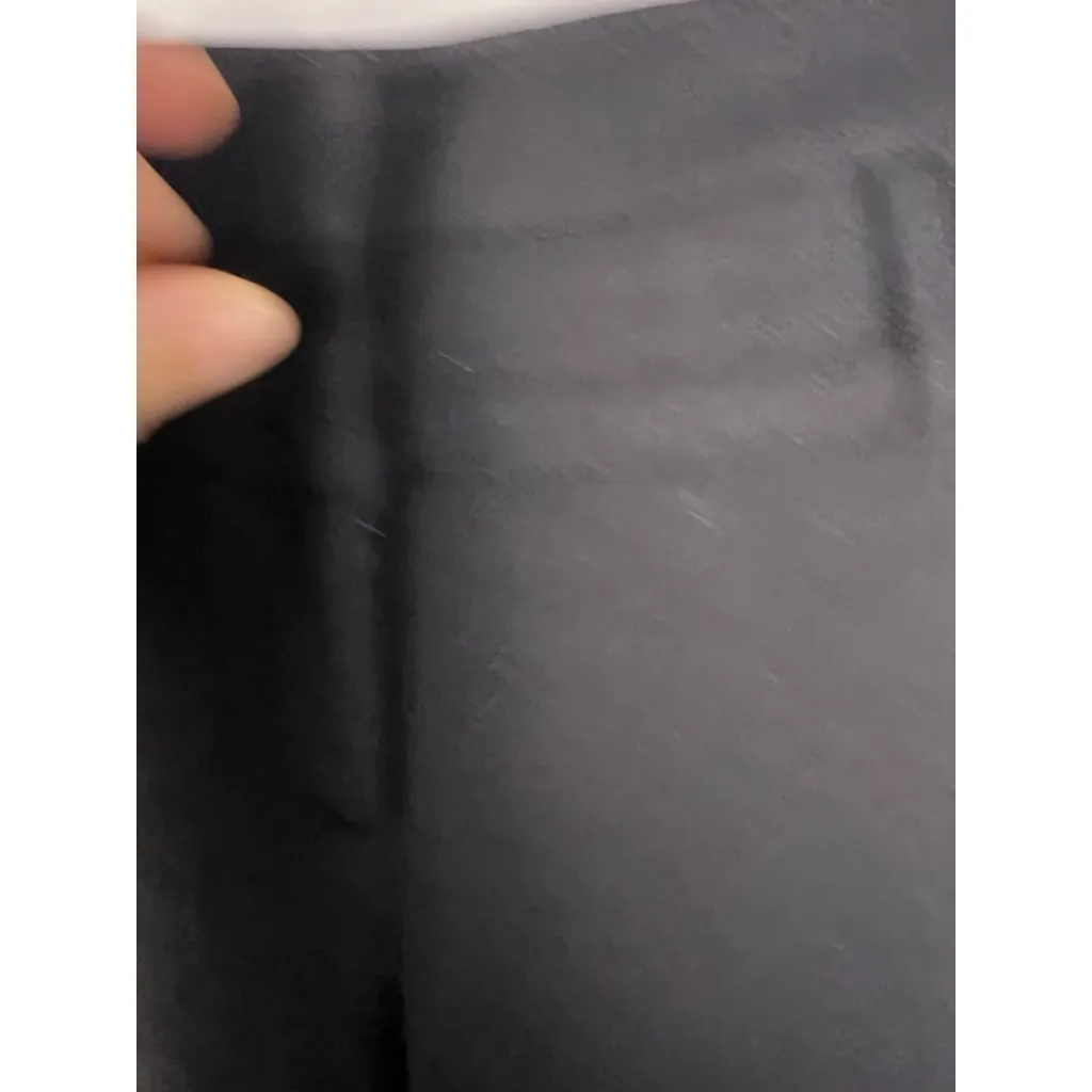 DVF Black Tailored Dress Pants Women Size 6 Stretch Work Slacks - Image 3