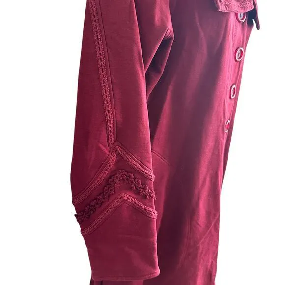 Soft Surroundings Rachel Boho Embroidered Jacket‎ size M - Image 7