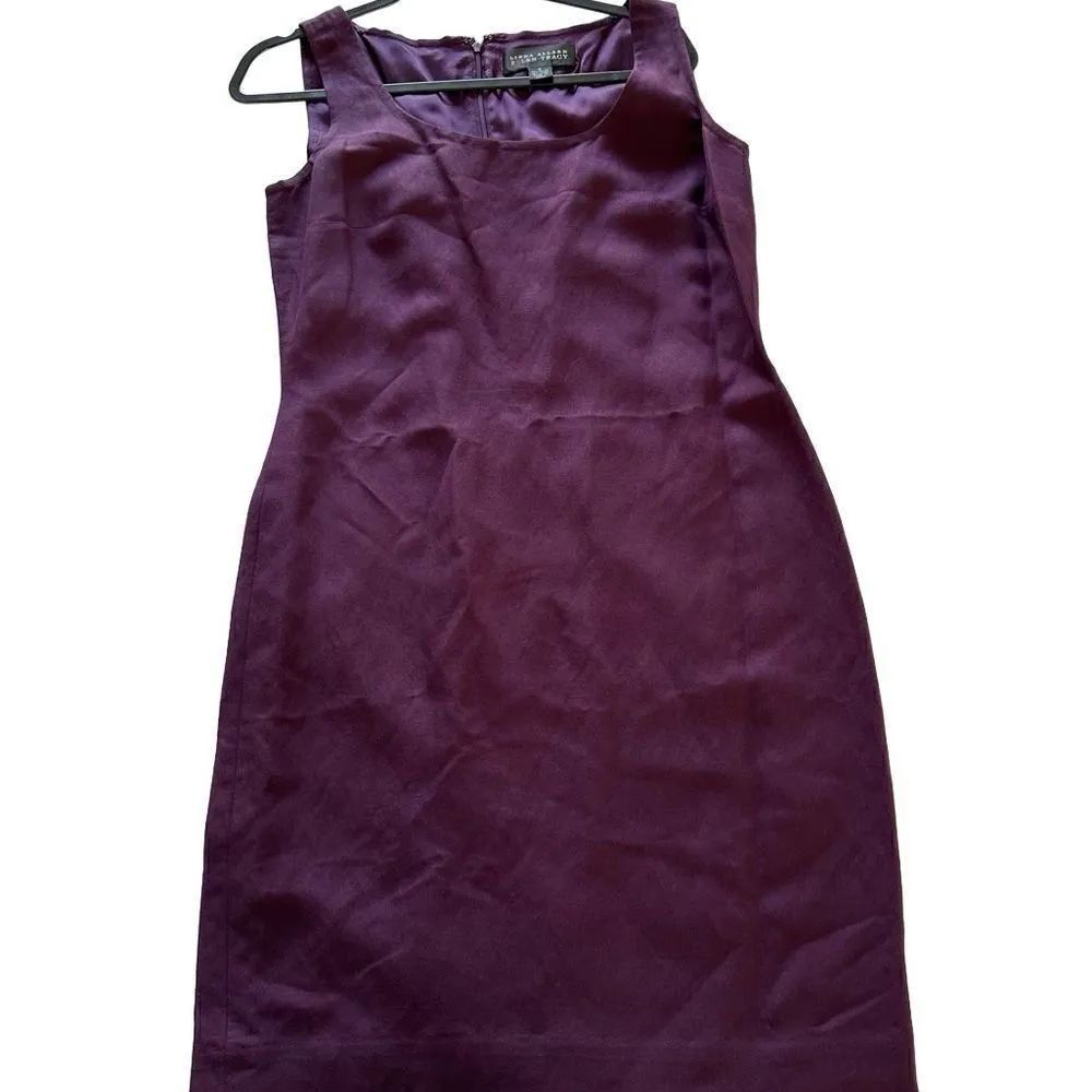 LINDA ALLARD ELLEN TRACY VINTAGE
Dress Suit Sz 4 Linen Mix - Image 3