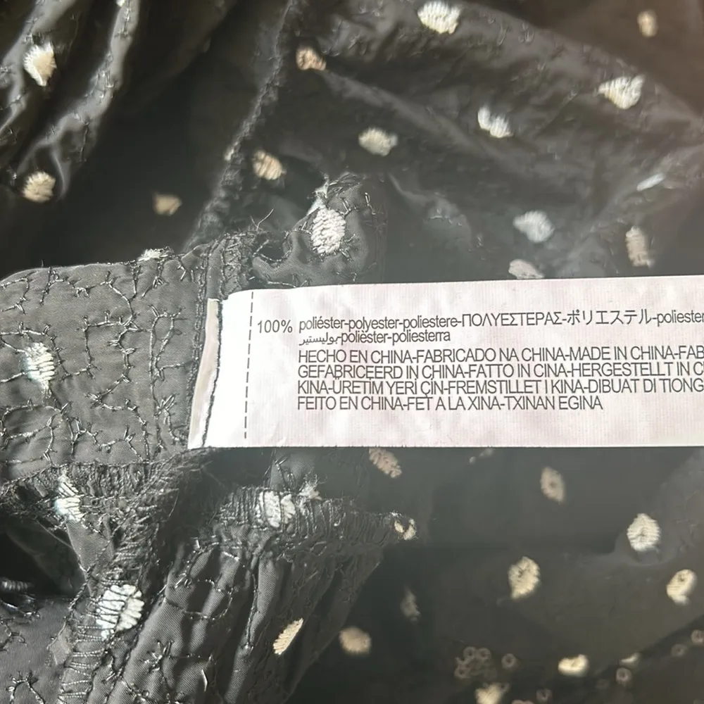 Polka Dot Sequined Babydoll Dress Size XS NWT - Image 11