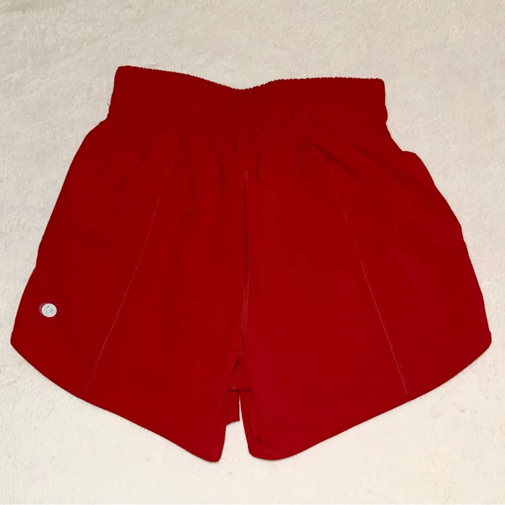 Lululemon Track That Short 5” in Dark Red size 4 - Image 8