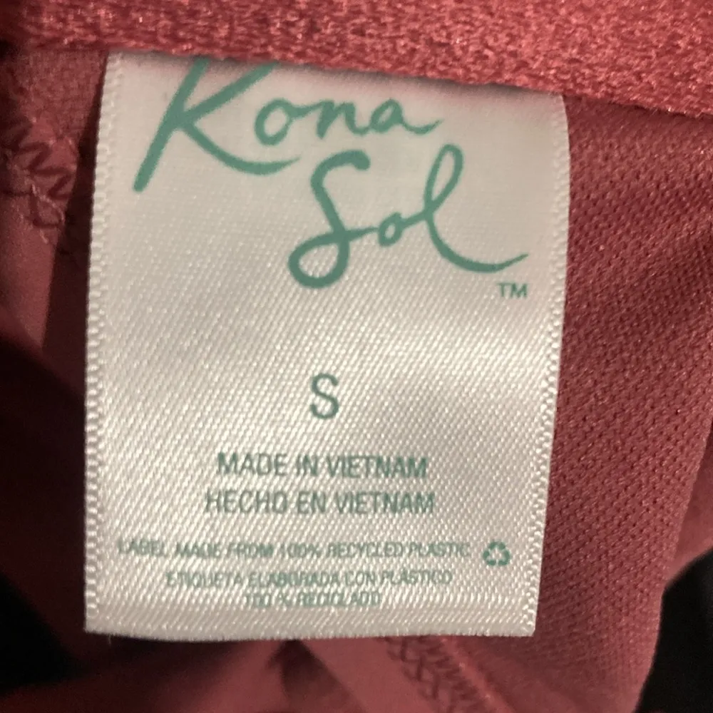 Kona Sol One Piece Swimsuit Women’s Size Small Brand New With Liner Rose Pink - Image 7