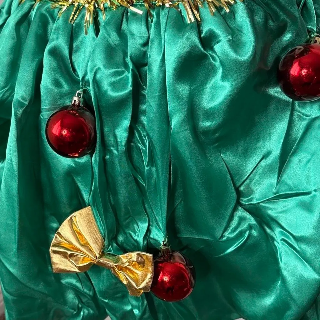 Christmas Tree Costume Green Size L - Image 3