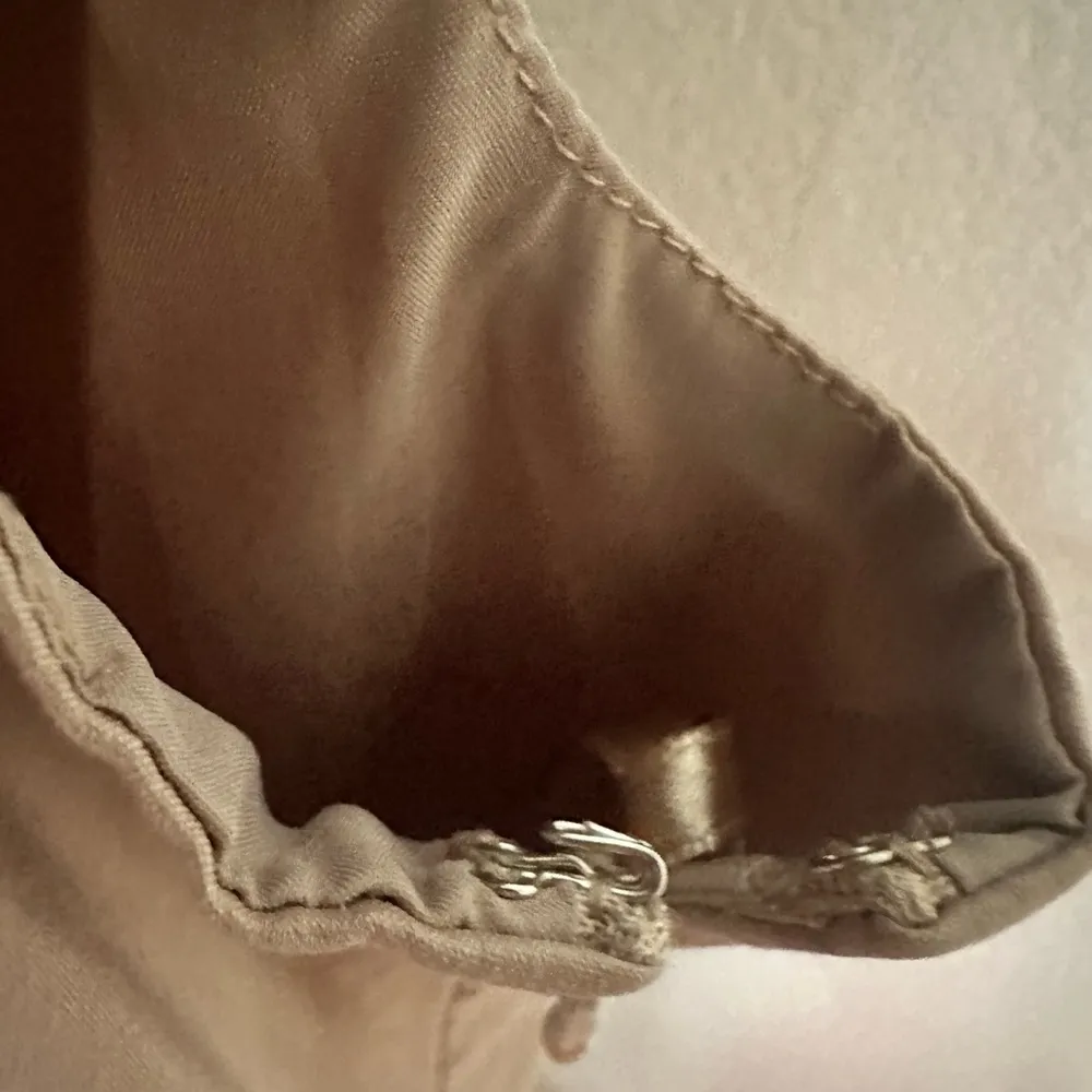 Dress Adult Size 10 Camal Color Sleeveless Collar w/Pockets Womens - Image 7