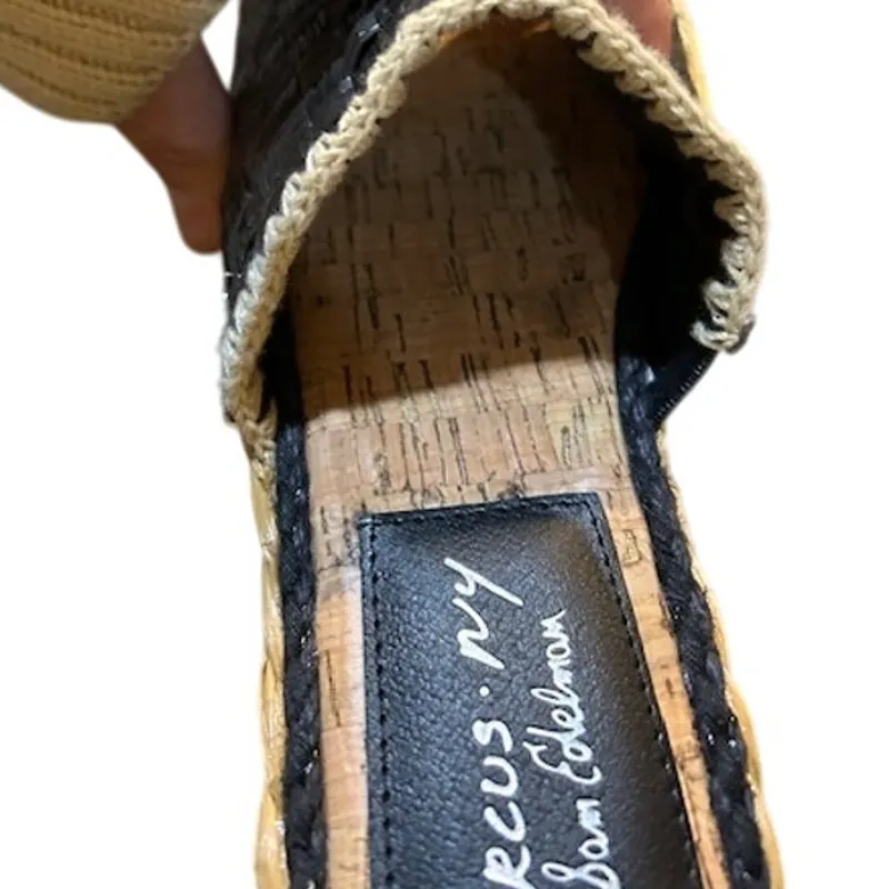 CIRCUS NY SAM EDELMAN Woman's Wallis Slide Sandal Size 7.5 Woven Weave Braided - Image 9