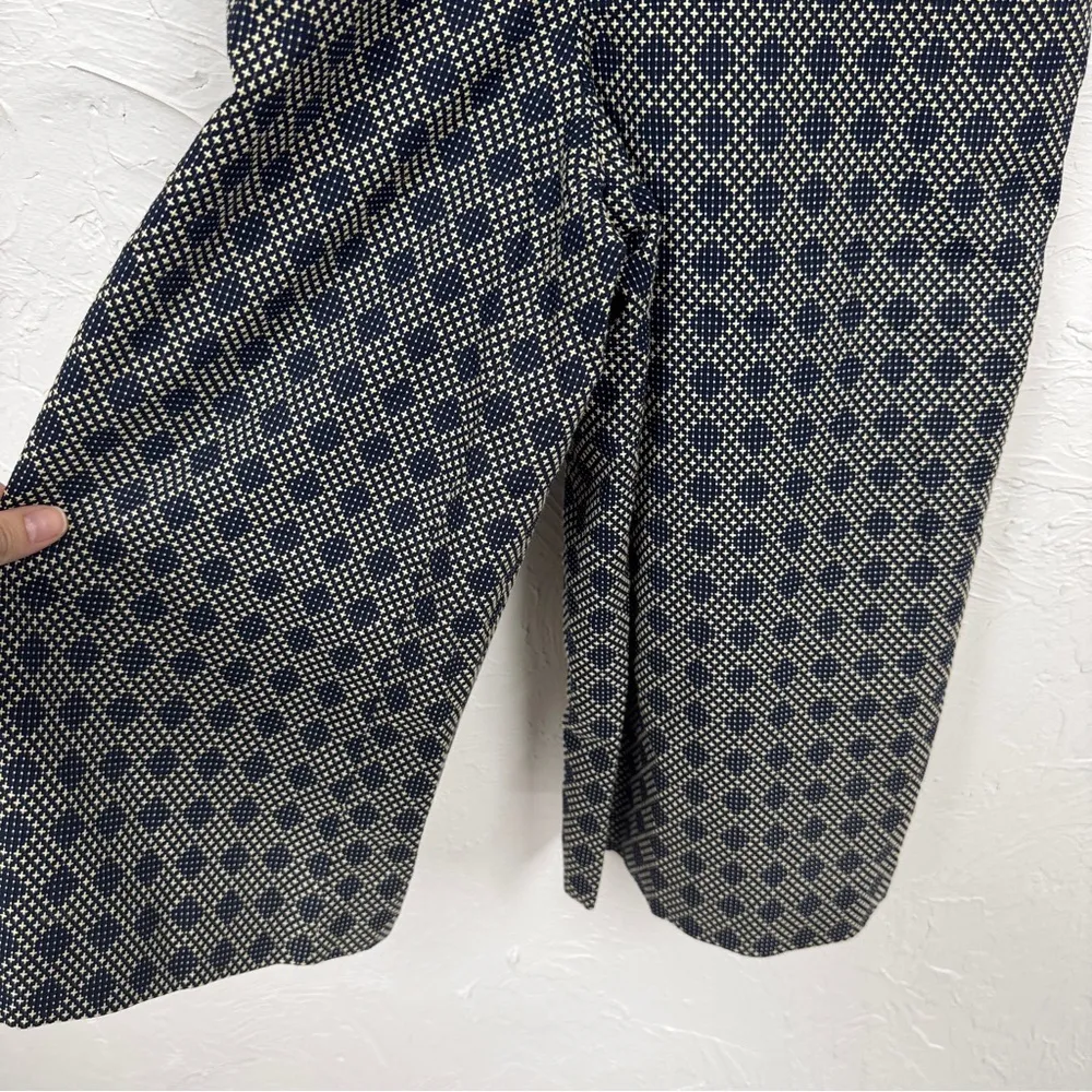 Anthropologie Elevenses Remy Grey Cropped Wide Leg Jumpsuit Womens 0P Sleeveless - Image 6