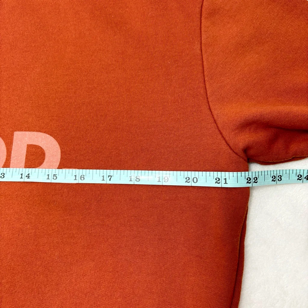 Cotopaxi Orange Crewneck Sweatshirt Organic Cotton Size S - Image 5