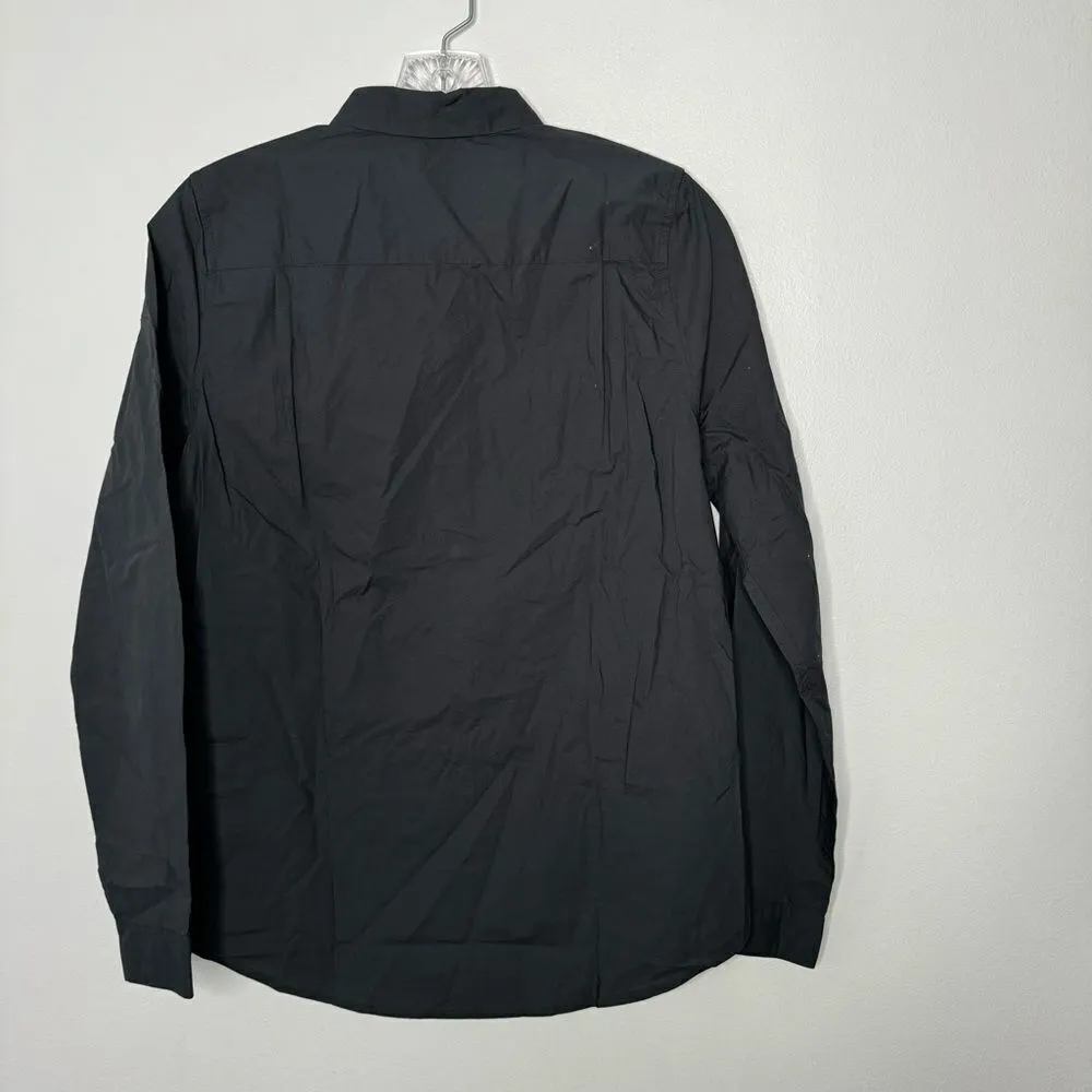Everlane black button down shirt size small - Image 5