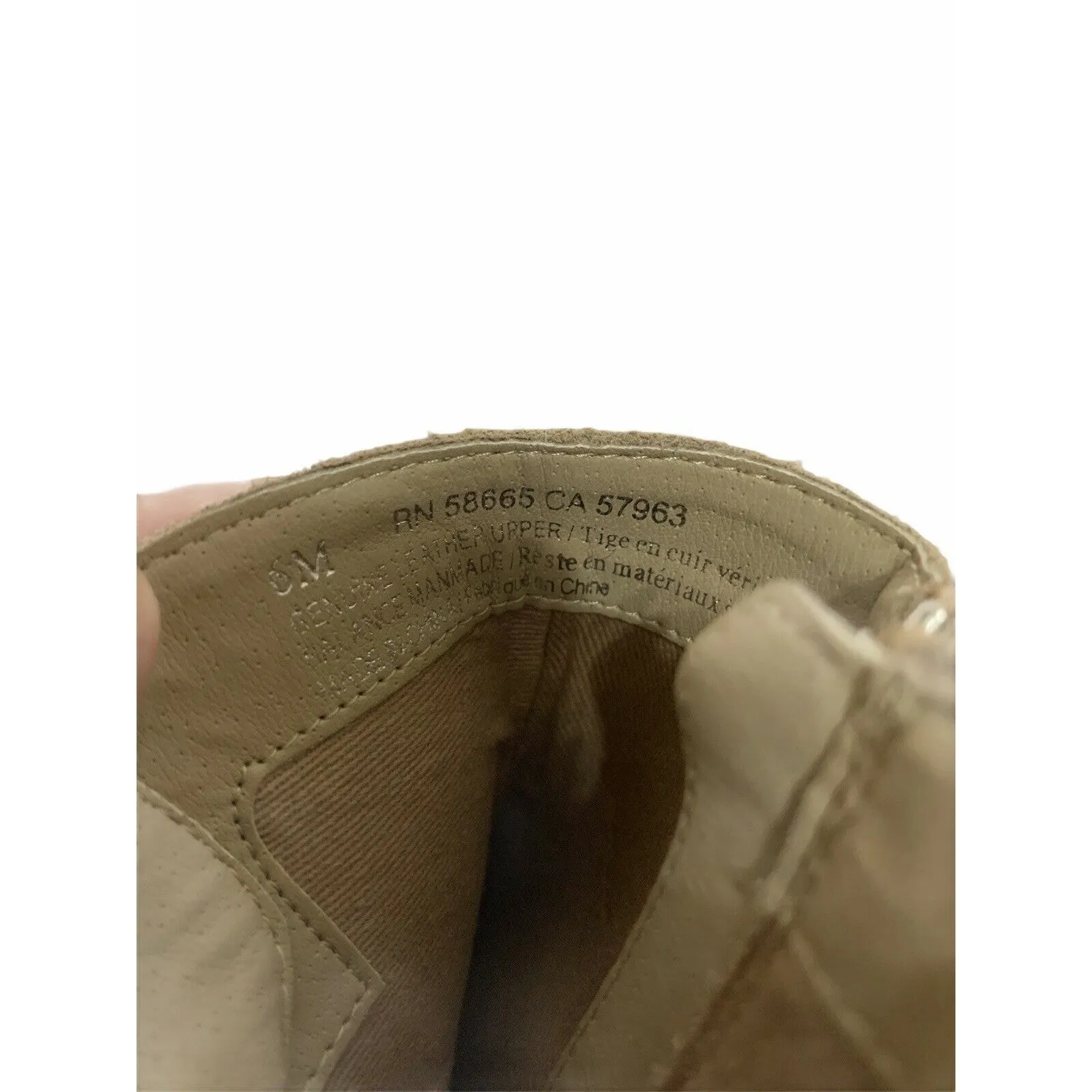 BP. Riley Buckle Strap Bootie‎ sand suade 6 NEW $90 - Image 7