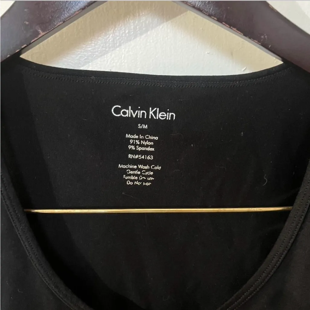 Calvin Klein  Classic Black Tee - Image 2