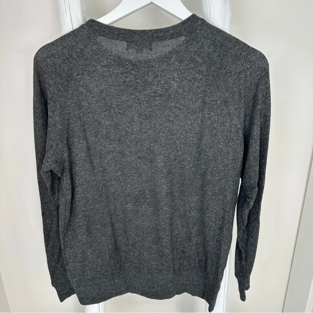 Fifth Sun Women's Charcoal 'Fa La La La Latte' Graphic Soft Sweatshirt Size S - Image 2