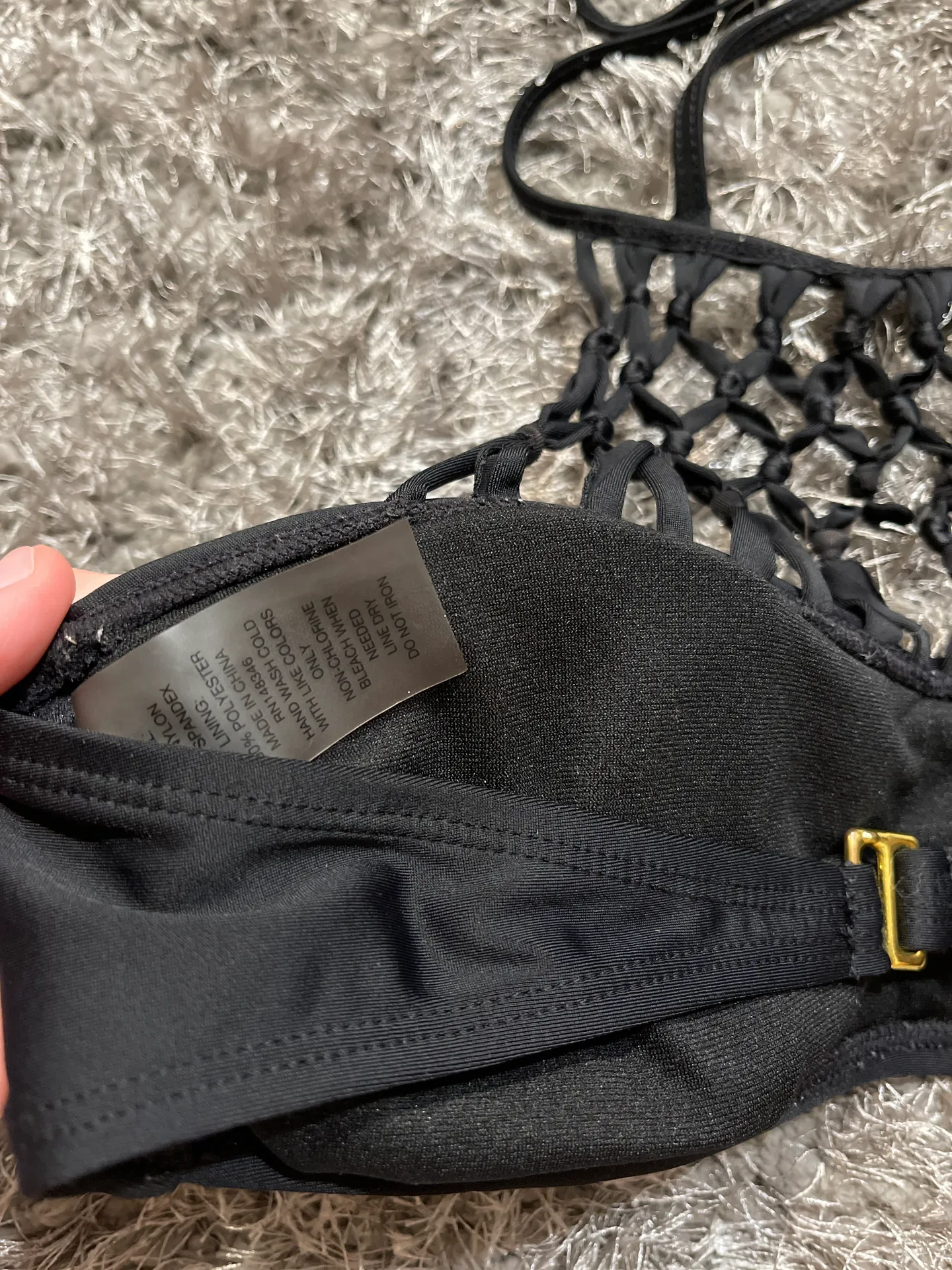 Black Bikini Top - Image 2