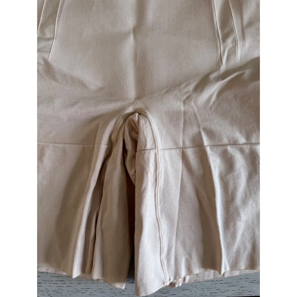 SpanxOnCore High-Waisted Mid-Thigh Short SOFT NUDE size large - Image 2