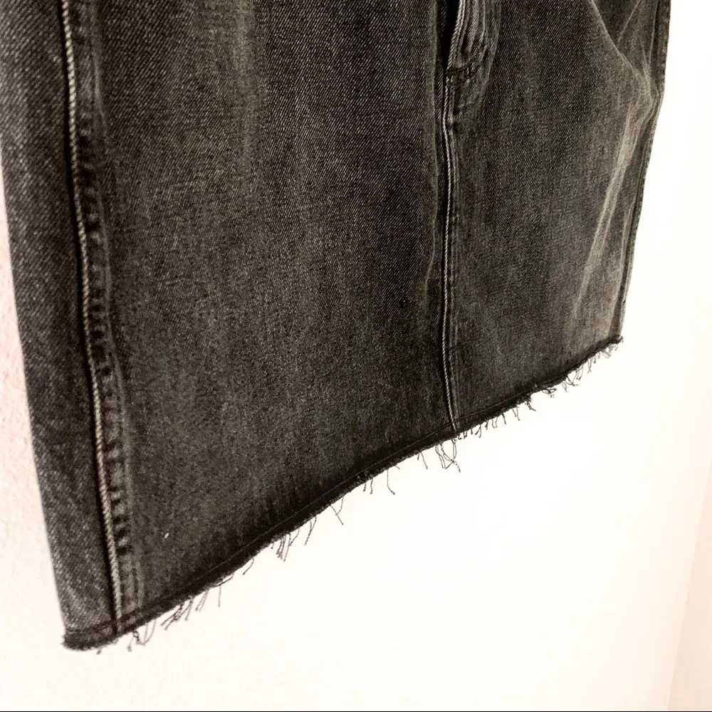 Rag & Bone Moss Denim Skirt - Image 6