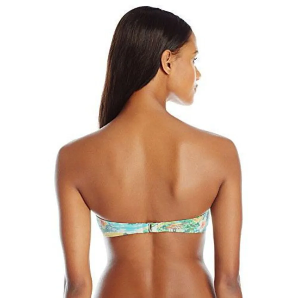 Sperry Top-Sider Bikini Top Sunbleached Beach Bandeau Swimsuit XS X-Small Womens - Image 2