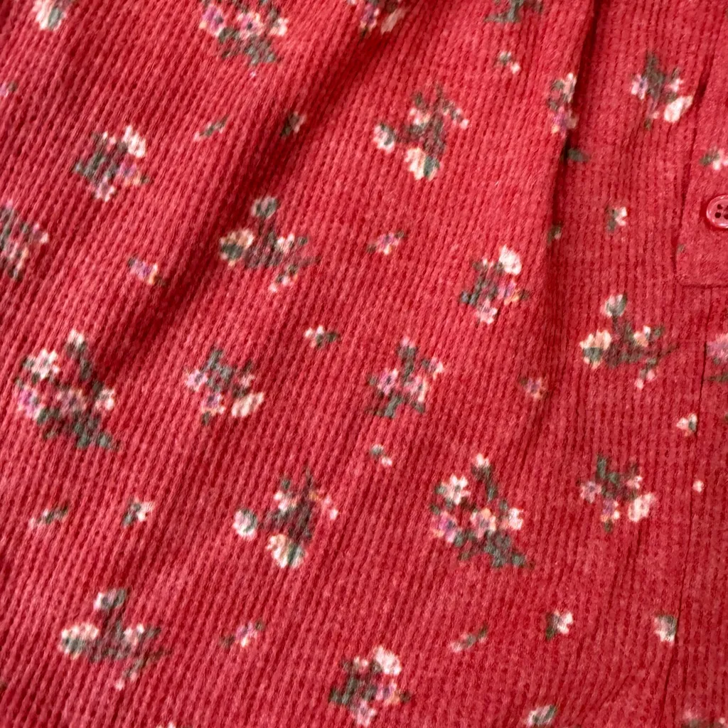 Arizona Jean Company Red‎ Floral Women's Pajama Set Size XL - Image 8