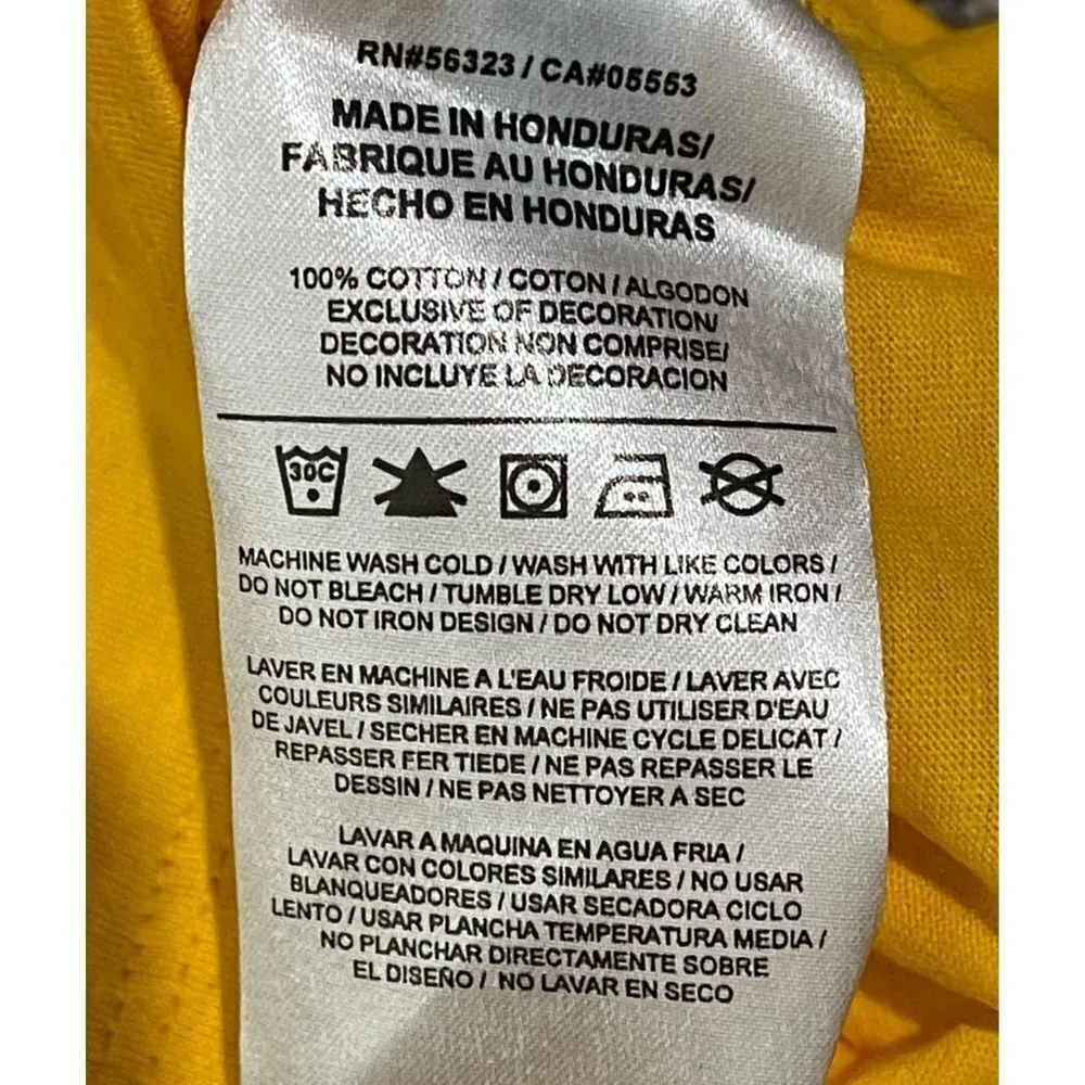 NWT Nike Women's North Dakota State Bison Short Sleeve Crewneck Tee Yellow M - Image 6