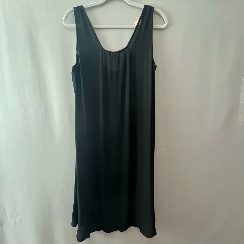 Diane Von Furstenberg Silk Black Midi Dress - Image 2